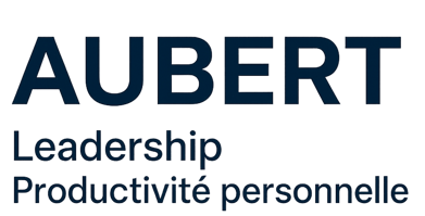 logo Aubert bleu